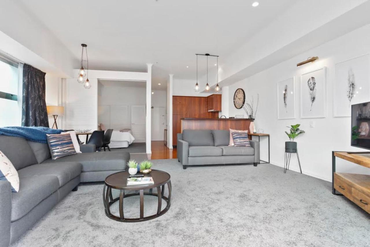 Chic 1 Bedroom Princess Wharf Apartment W/ Ac Auckland Exterior foto