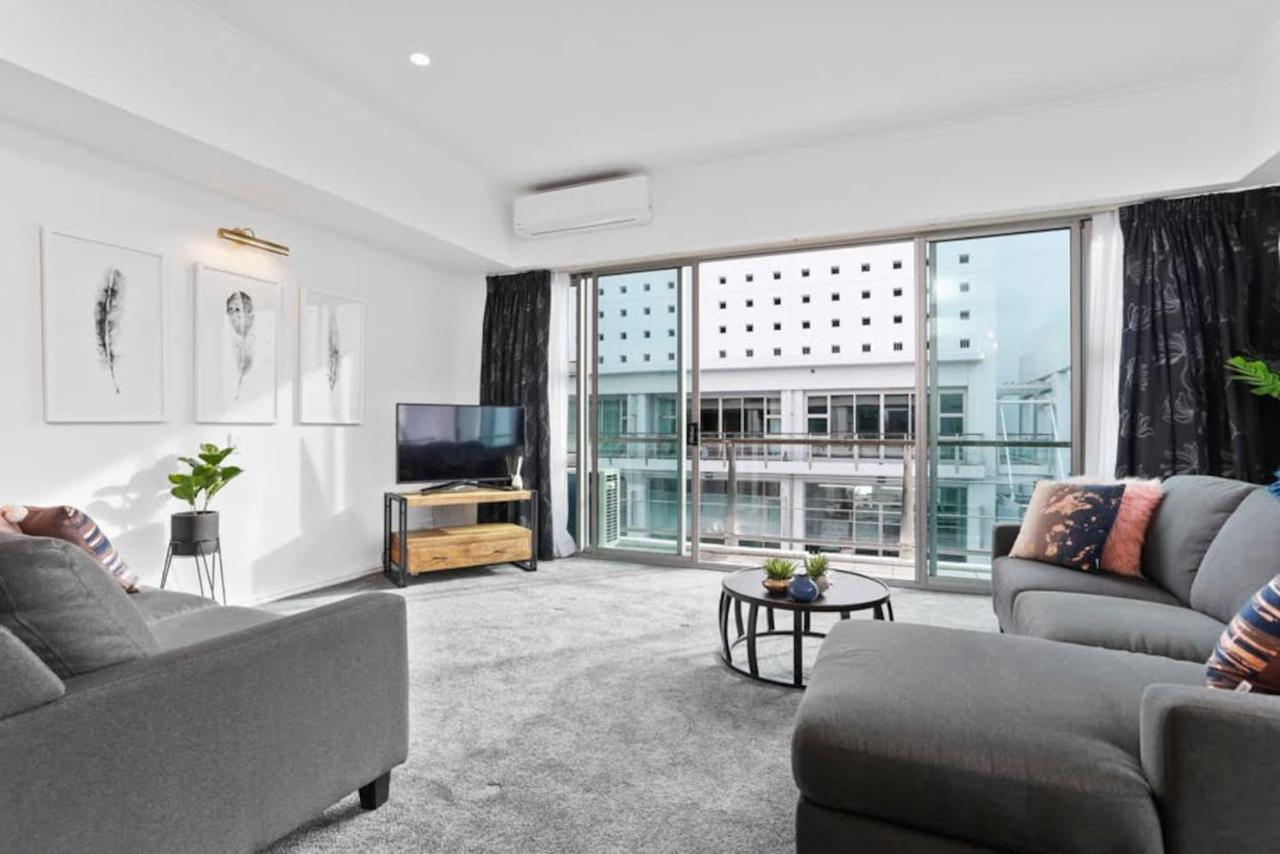 Chic 1 Bedroom Princess Wharf Apartment W/ Ac Auckland Exterior foto