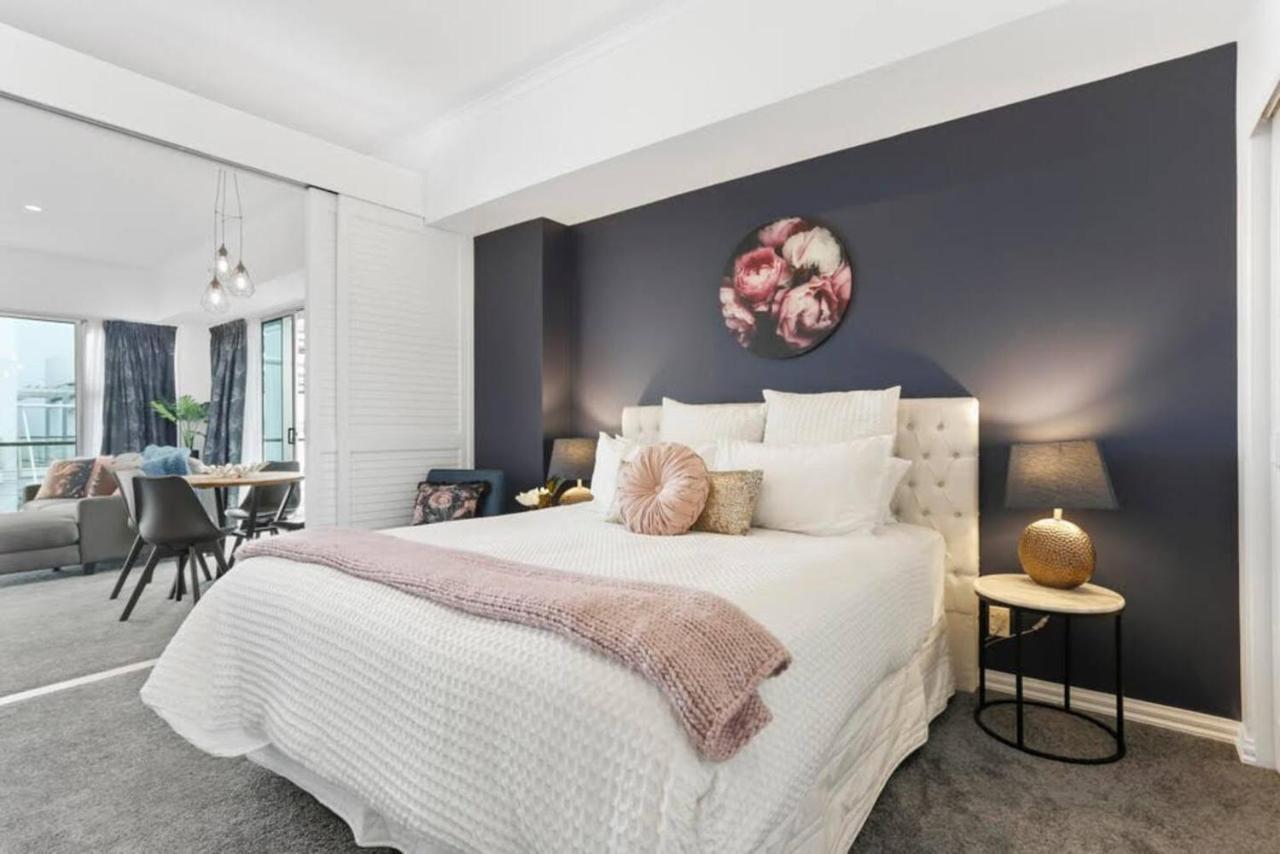 Chic 1 Bedroom Princess Wharf Apartment W/ Ac Auckland Exterior foto